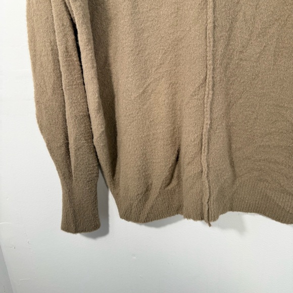 Wilfred Free Hush Knit Shitake V Neck Super Soft Slouchy Oversized Sweater XS - Picture 8 of 15
